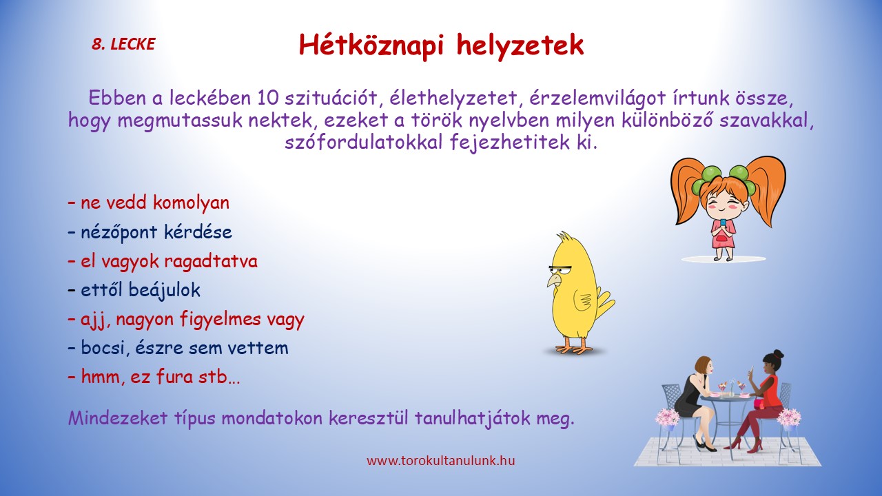 8. lecke