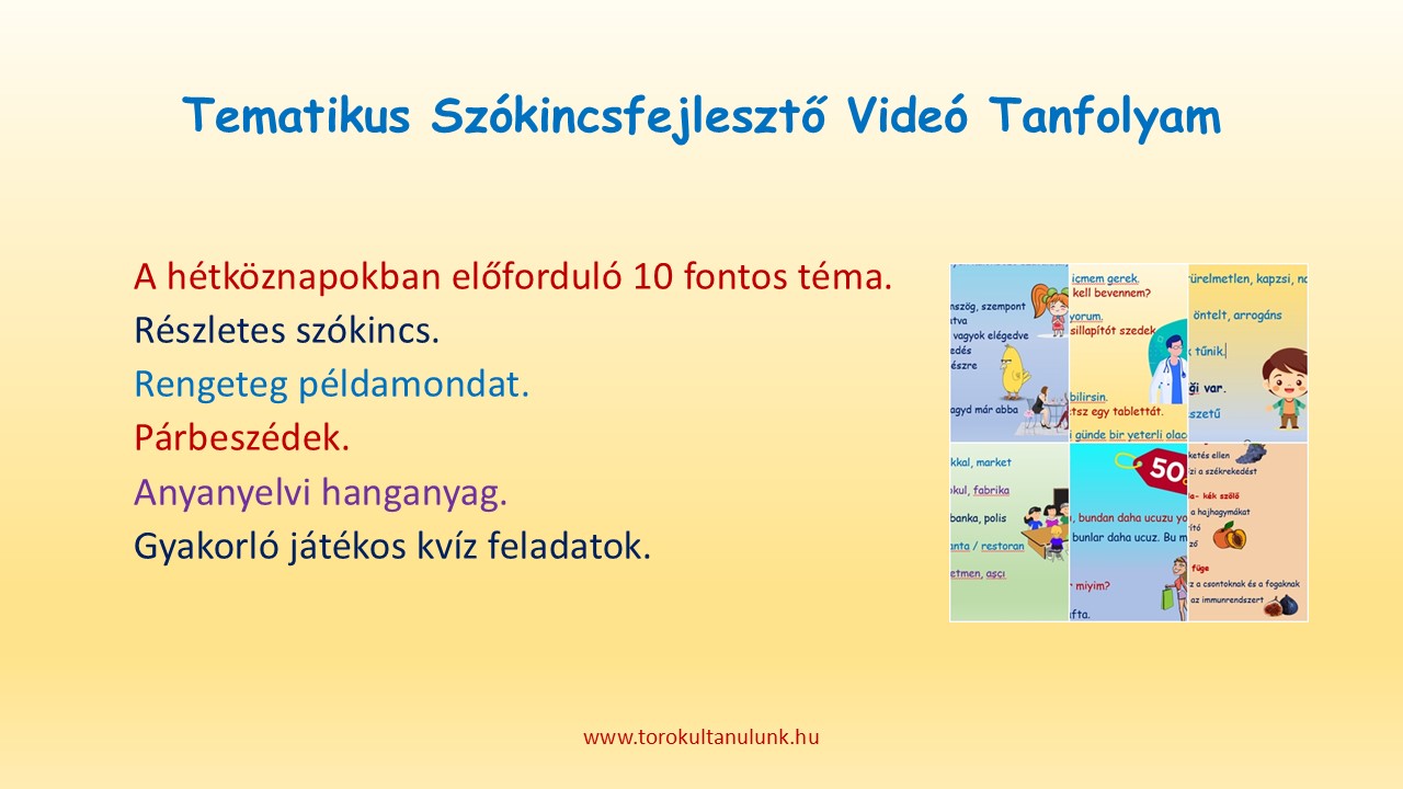 Török gyakorló munkafüzet